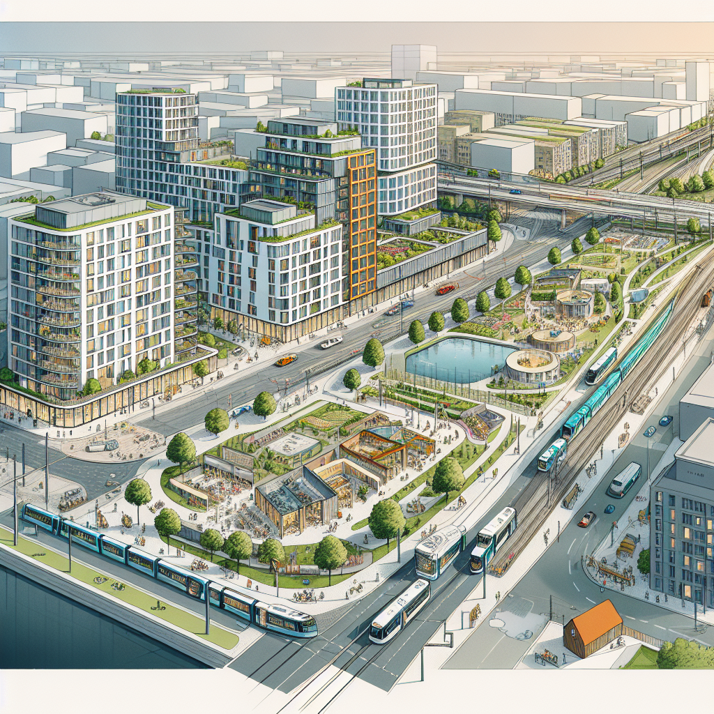 Infrastrukturentwicklung und Mietspiegel in Leipzig Grünau Nord